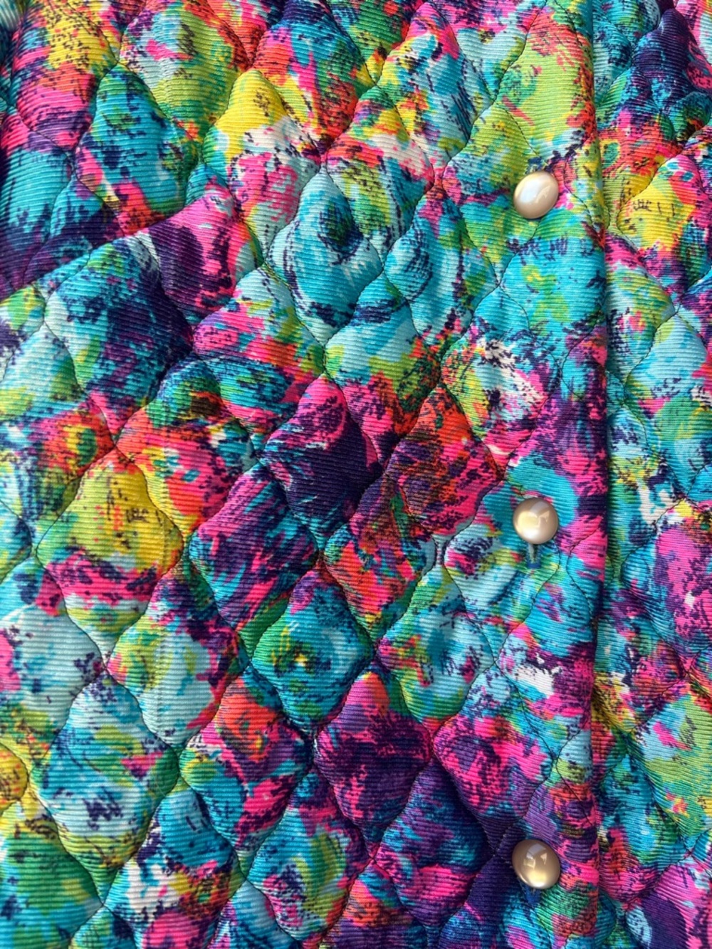 1960’s Dopamine Dream Quilted Jacket - Picture 5 of 8